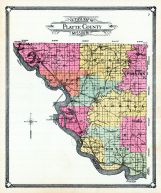 County Outline Map, Platte County 1907